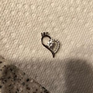 Heart Sterling Silver Charm